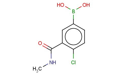 4-CHLORO-3-(N-METHYLCARBAMOYL)PHENYLBORONIC ACID